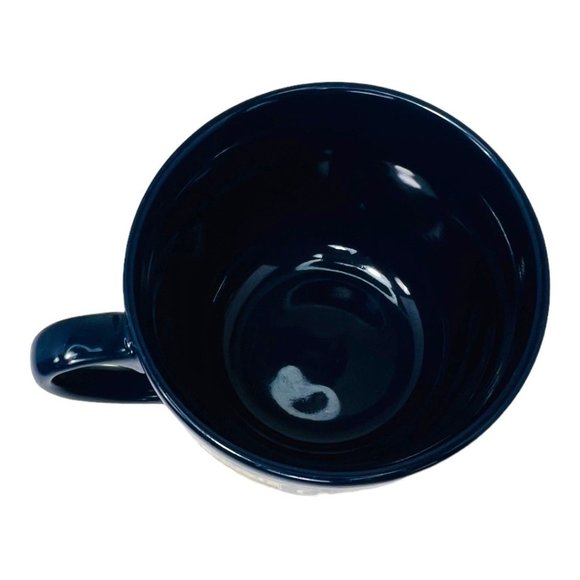 Cafe Godiva Blue and Gold Ceramic Mug by California Pantry EUC - Picture 12 of 12